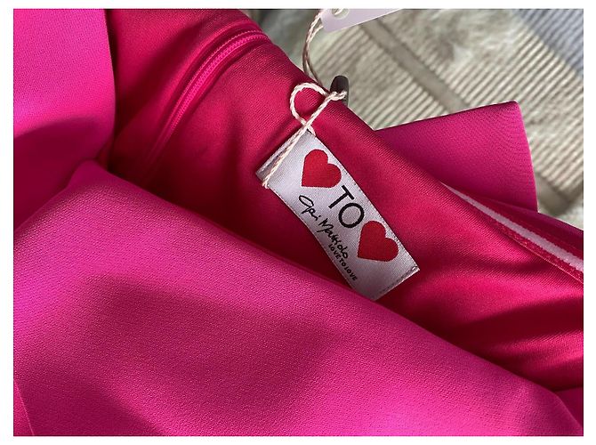 Autre Marque TO LOVE TO LOVE Maxikleid Pink Polyester - Ansicht 3