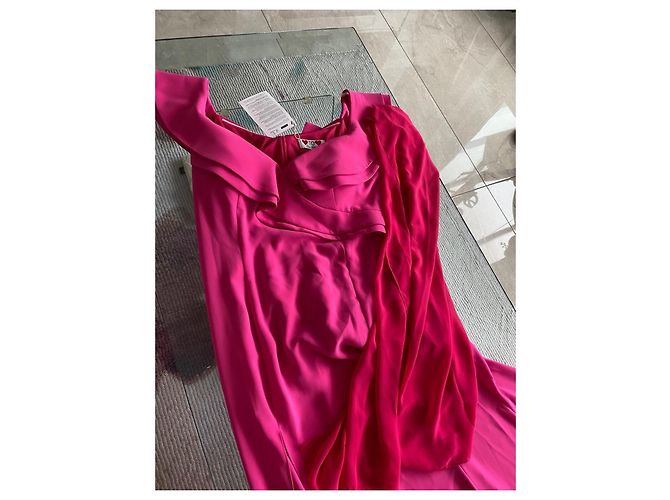 Autre Marque TO LOVE TO LOVE Maxikleid Pink Polyester - Ansicht 4