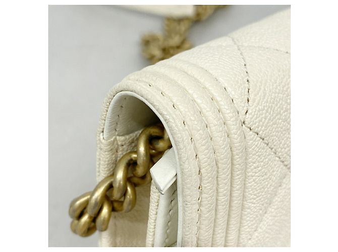 Le Boy Carteira de Ombro com Corrente Chanel Boy - vista 7