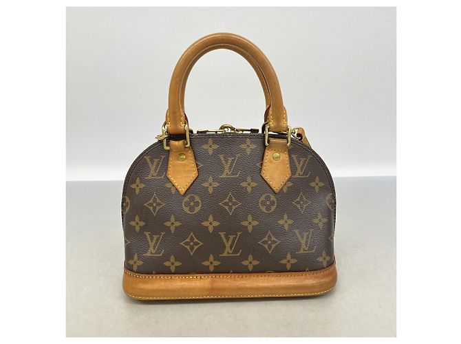 Sac à main Louis Vuitton Alma BB Monogram - vue 10