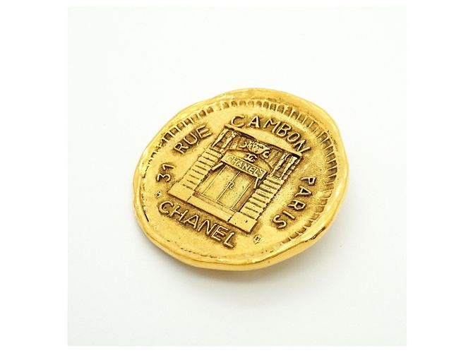 Cambon Broche Chanel chapado en oro - vista 2