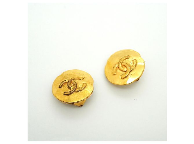 Orecchini a clip Chanel Gold - vista 2