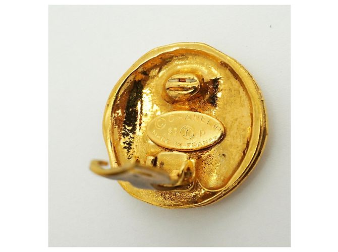 Orecchini a clip Chanel Gold - vista 4