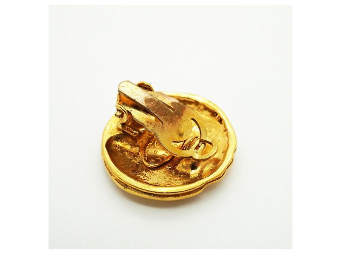 Orecchini a clip Chanel Gold - vista 6