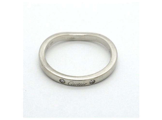 Cartier Ballerine Ring aus Platin mit Diamant - Ansicht 4