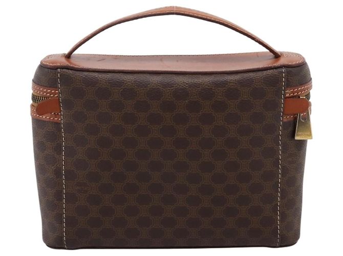 Céline Celine Top Handle Vanity Box Triomphe Coated Canvas - Ansicht 2