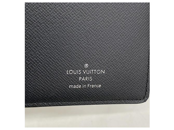 Louis Vuitton Monogram Eclipse Portefeuille Brazza Long Wallet - vista 4