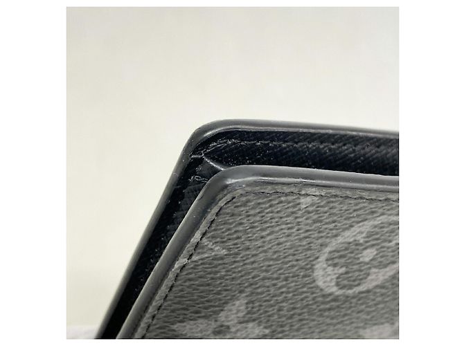 Louis Vuitton Monogram Eclipse Portefeuille Brazza Long Wallet - vista 5