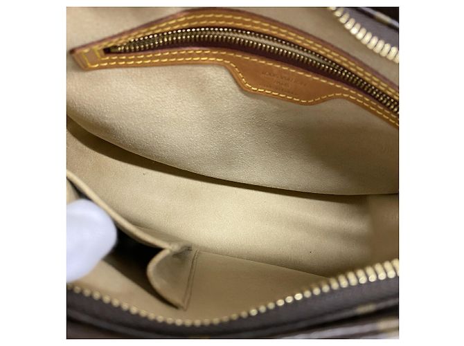Borsa a tracolla Louis Vuitton Monogram Looping MM - vista 4