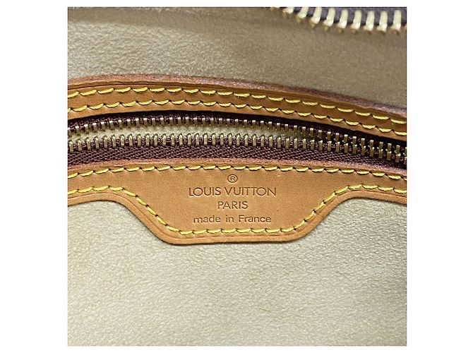 Borsa a tracolla Louis Vuitton Monogram Looping MM - vista 5