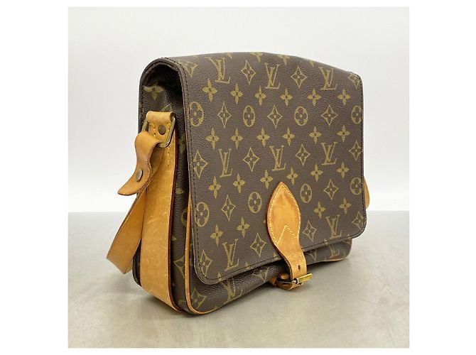 Borsa a tracolla Louis Vuitton Monogram Cartouchiere GM - vista 2