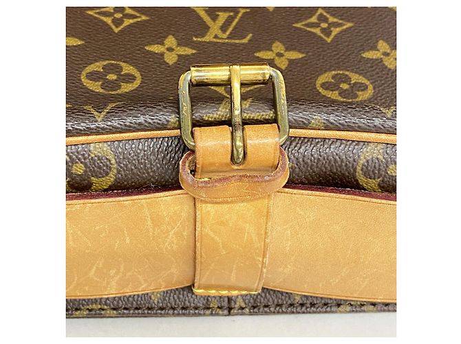 Borsa a tracolla Louis Vuitton Monogram Cartouchiere GM - vista 7