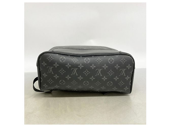 Mochila Steamer Monogram Eclipse Louis Vuitton - vista 3