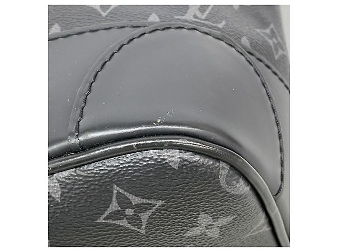 Mochila Steamer Monogram Eclipse Louis Vuitton - vista 6