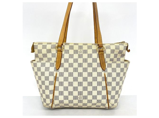 Borsa Tote Louis Vuitton Damier Azur Totally PM - vista 12