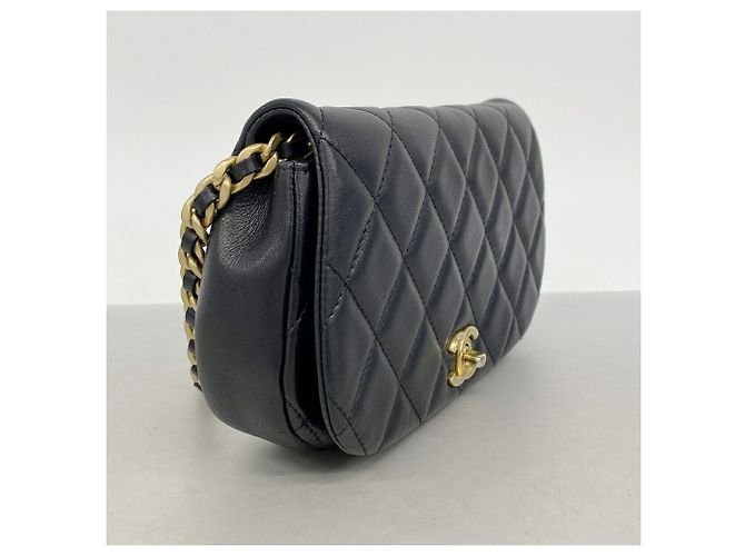 Borsa a tracolla con catena Chanel Matelassé - vista 2