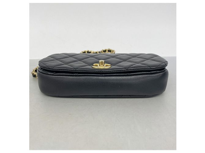 Borsa a tracolla con catena Chanel Matelassé - vista 3