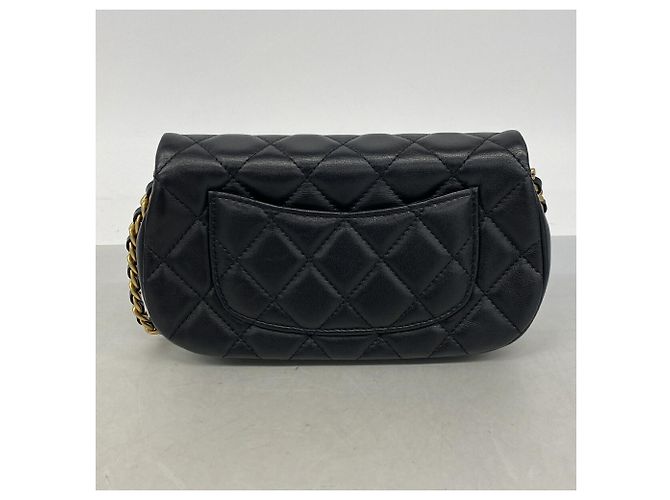 Borsa a tracolla con catena Chanel Matelassé - vista 9