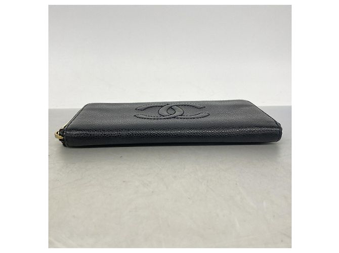 Chanel langes Portemonnaie schwarz - Ansicht 2