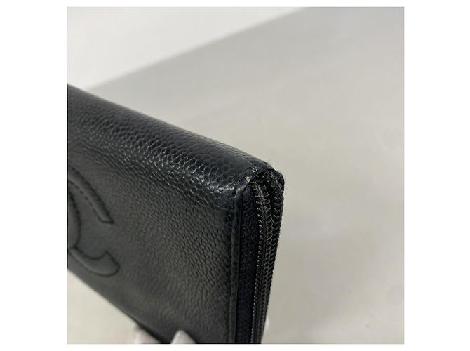 Chanel langes Portemonnaie schwarz - Ansicht 5