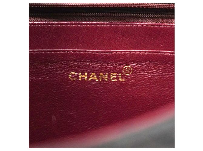 Chanel Schultertasche aus schwarzem Lammleder - Ansicht 5