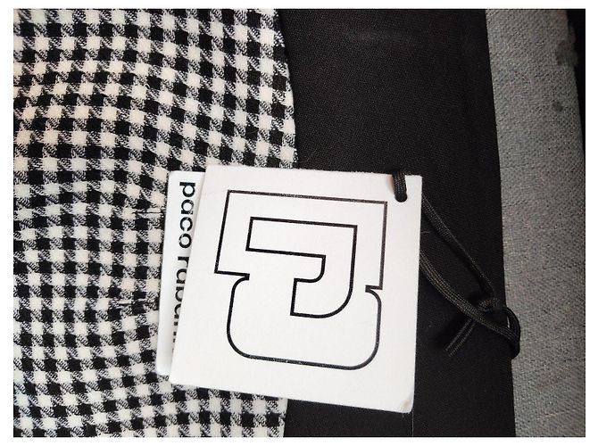 Pantalones Paco Rabanne de cuadros houndstooth - vista 5