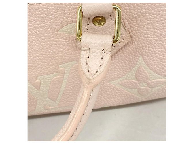 Borsa a mano Louis Vuitton Monogram Empreinte Bicolor Nano Speedy - vista 9