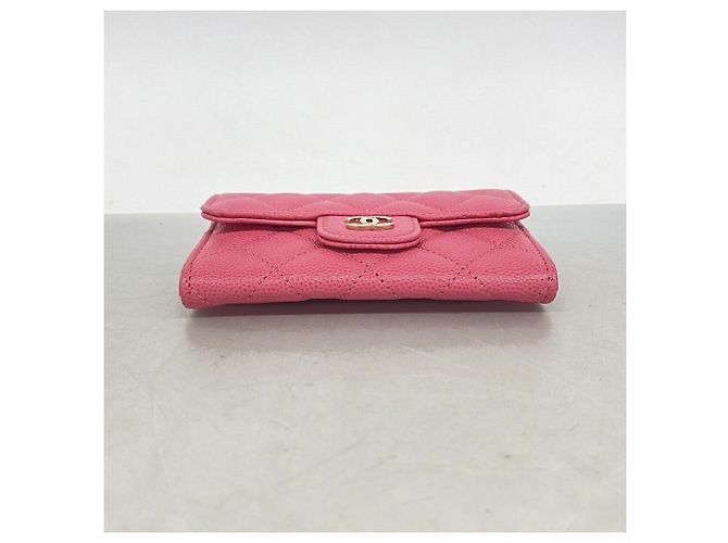 Tarjetero Chanel de piel de caviar acolchada - vista 2