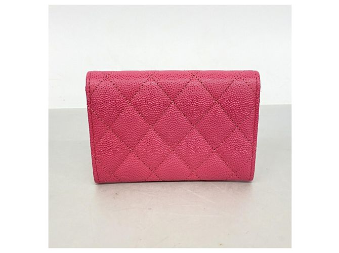 Tarjetero Chanel de piel de caviar acolchada - vista 6