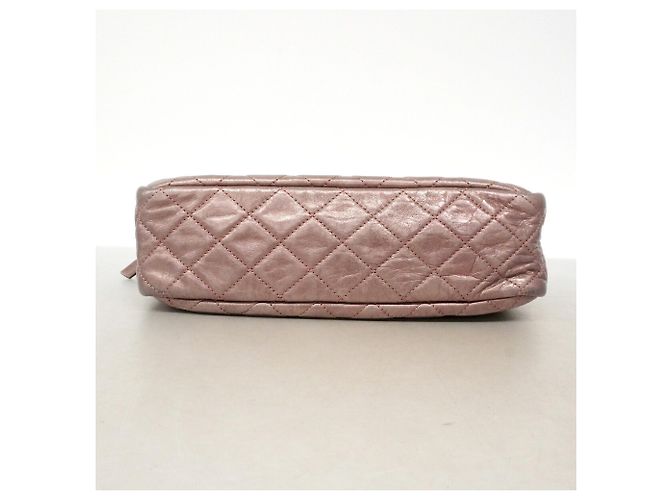 Chanel 2.55 gesteppte Schultertasche aus Leder mit Kette - Ansicht 3
