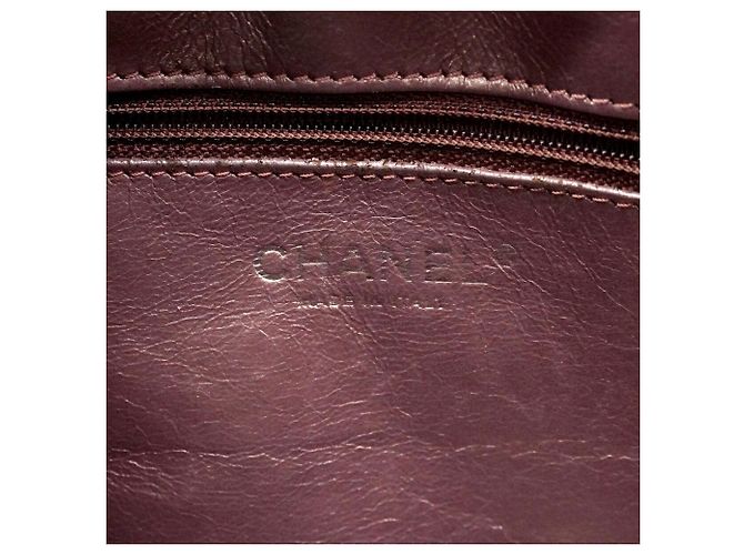 Chanel 2.55 gesteppte Schultertasche aus Leder mit Kette - Ansicht 5