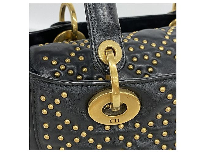 Borsa Christian Dior Cannage Lady - vista 11