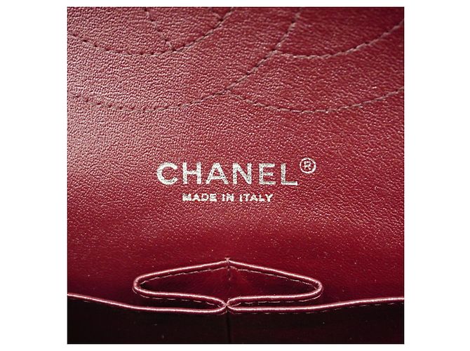 Borsa a tracolla Chanel nera in pelle di vitello grana - vista 5