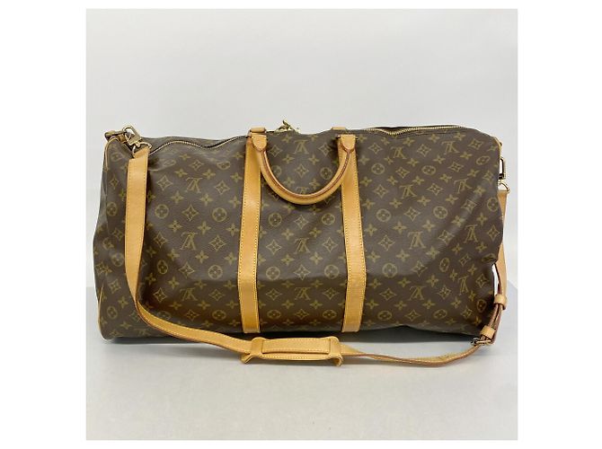 Keepall Bolso Boston Louis Vuitton Marrón - vista 13