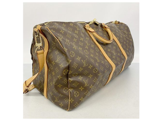 Keepall Bolso Boston Louis Vuitton Marrón - vista 2