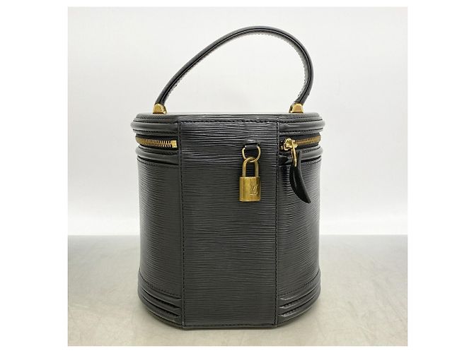 Borsa Louis Vuitton Epi Cannes M48032 Noir - vista 10