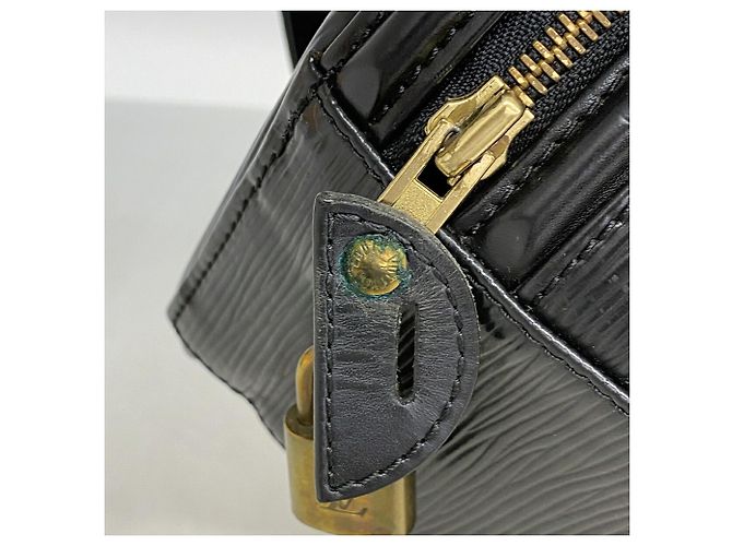 Borsa Louis Vuitton Epi Cannes M48032 Noir - vista 9