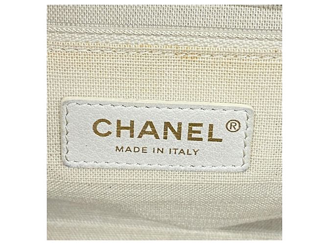 Chanel Deauville Canvas Chain Tote Bag - Ansicht 5