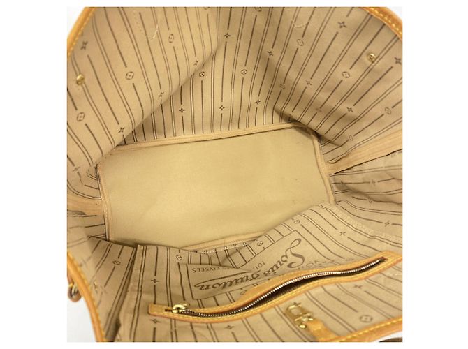 Sac cabas Louis Vuitton Monogram Neverfull MM - vue 4