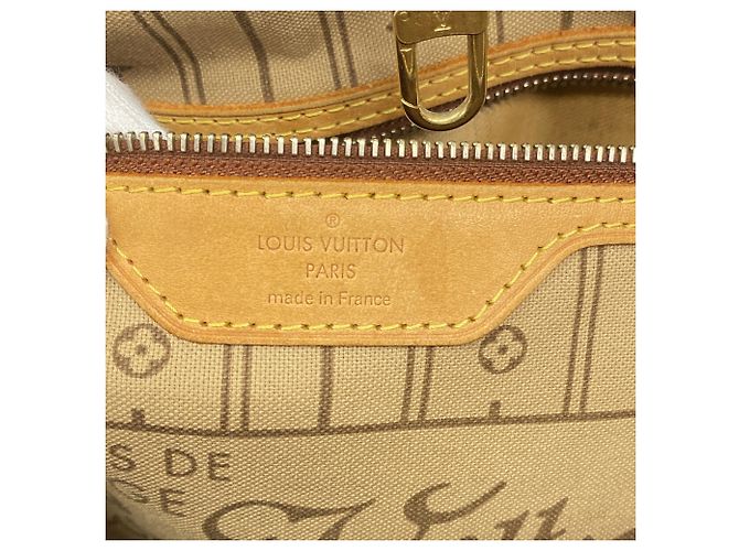 Sac cabas Louis Vuitton Monogram Neverfull MM - vue 5