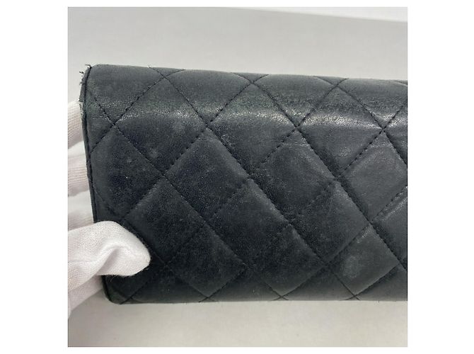 Chanel Matelassé Long Wallet aus Lammleder - Ansicht 10
