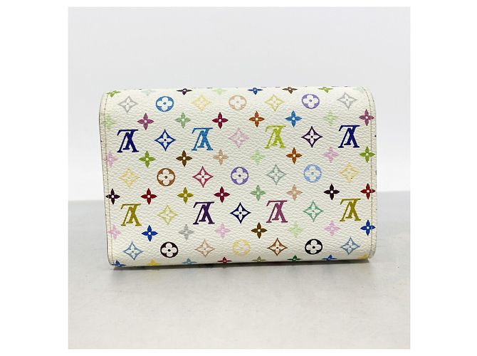 Portafoglio Tri-fold Louis Vuitton in Blanc - vista 11