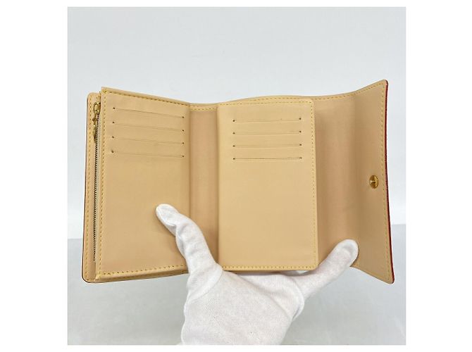 Portafoglio Tri-fold Louis Vuitton in Blanc - vista 3