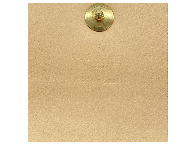 Portafoglio Tri-fold Louis Vuitton in Blanc - vista 4