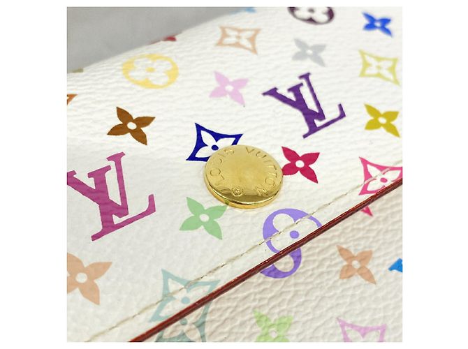 Portafoglio Tri-fold Louis Vuitton in Blanc - vista 9