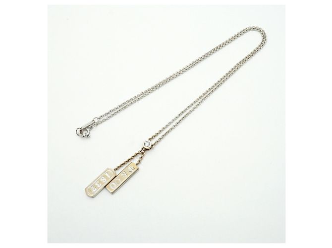 Autre Marque Tiffany & Co. 1837 Double Bar Halskette - Ansicht 3