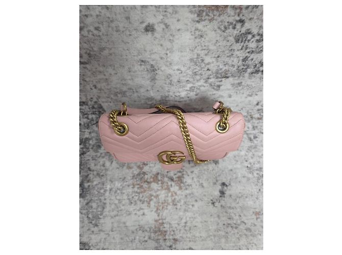 Borsa Gucci GG Marmont in pelle matelassé - vista 3