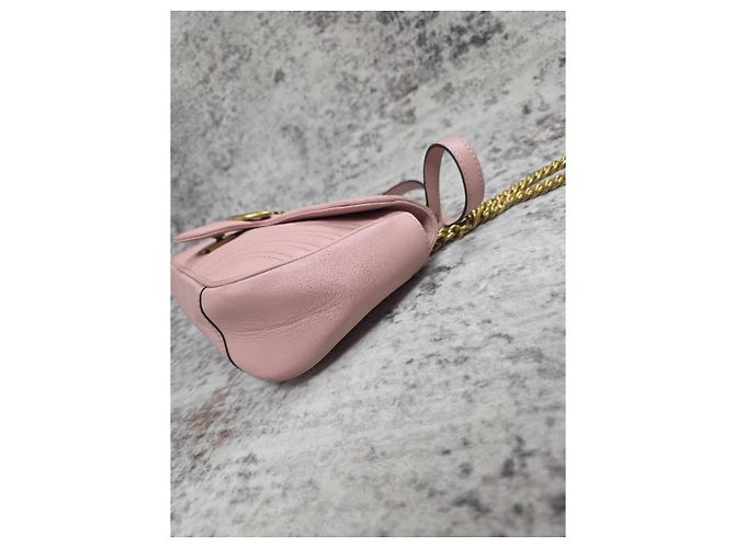 Borsa Gucci GG Marmont in pelle matelassé - vista 5