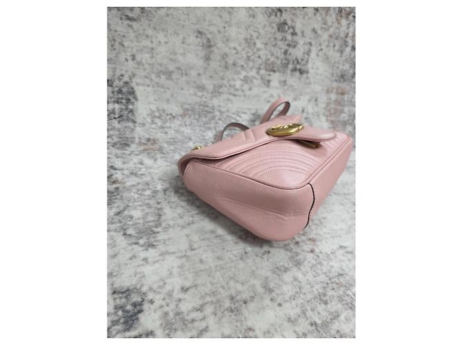 Borsa Gucci GG Marmont in pelle matelassé - vista 6