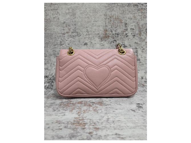 Borsa Gucci GG Marmont in pelle matelassé - vista 7